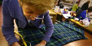 There are not many kilt-makers selling traditional kilts,but some companies try to offer a modern version these days.