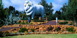 The Giant Ram,Wagin.