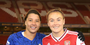 Sam Kerr and Caitlin Foord are going head-to-head this weekend in a clash that will shape the FA Women’s Super League title race.