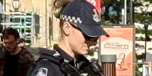 Queensland police conducted a wanding operation in Queen Street Mall on Thursday morning as part of an announcement on Jack’s Law. 