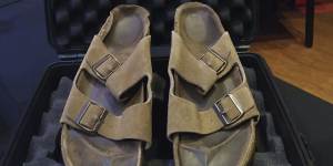 Steve Jobs’ Birkenstocks were initially valued at about $US60,000 - still a hefty amount - but sold for much more.