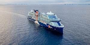 Celebrity Xcel,the newest Edge-class ship.
