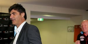 Essendon list manager Adrian Dodoro,pictured in 2014.