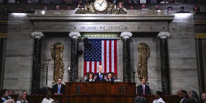 President Joe Biden delivers his third State of the Union address to a joint session of Congress.