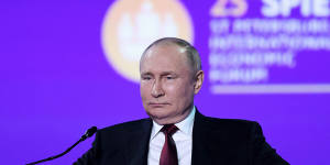 Vladimir Putin struck an upbeat tone at his economic summit in St Petersburg last week,but insiders remain sceptical.