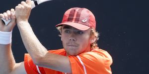 Hayden Jones believes he can win the Australian Open boys’ singles title.