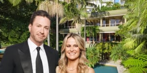 Scott Barlow and his wife Alina have sold their house in Point Piper.