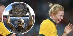 What more could Clare Polkinghorne possibly do to merit a statue outside of Suncorp Stadium?
