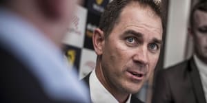 Cricket Australia denies Justin Langer named as new head coach