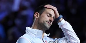 ‘Three-centimetre tear in his hammy’:Open boss sheds light on Djokovic’s injury