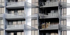 A tribunal earlier this year found the consultant building surveyor,fire engineer and architect bore more liability for the use of combustible cladding on Melbourne's Lacrosse Tower than the builder. 