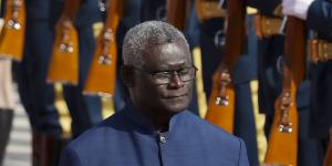 Solomon Islands Prime Minister Manasseh Sogavare signed a wide-ranging security pact with China that alarmed Western leaders. 