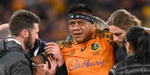 ‘It really hurts’:Wallabies skipper reveals sting of seeing Jones jump to Japan