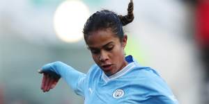 Manchester City and Matildas star Mary Fowler.