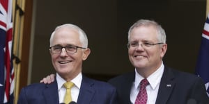 One year on from Scott Morrison's win over Malcolm Turnbull he says:"Frankly,anniversaries I find quite narcissistic so I tend to not engage in that sort of self-assessment."