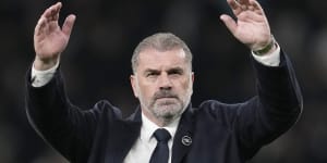 Postecoglou’s Spurs on top of Premier League after win over Fulham