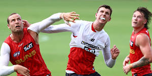 Suns ruckman Max Knobel