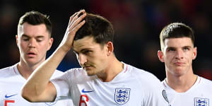 England's 10-year unbeaten qualifying run snapped in Czech defeat