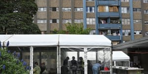 ‘Scared as hell’:COVID-19 cluster emerges in Sydney’s public housing towers