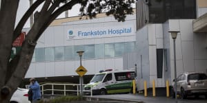 Frankston hospital remains the source of one of Victoria's largest non-aged care COVID-19 outbreaks.