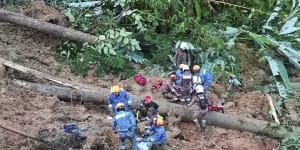 Deadly landslide hits Malaysian campsite