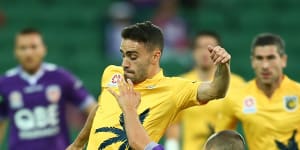 Nebojsa Marinkovic brace sees Perth Glory past Central Coast Mariners 