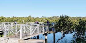 Overlooking Tingalpa Creek in Ransome,Brisbane