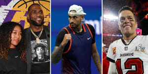 Naomi Osaka,LeBron James,Nick Kyrgios and Tom Brady have all invested in pickleball in the US.