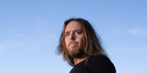 'I'm just trying to get on with it':Tim Minchin on taking the good with the bad