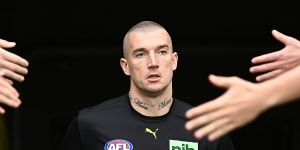 Dustin Martin is loved at Punt Road.
