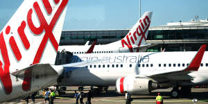 Virgin Australia is reviewing its network. 