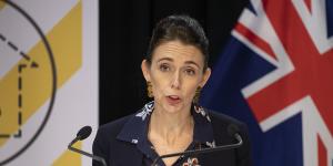 Prime Minister Jacinda Ardern discusses the government's COVID-19 response.