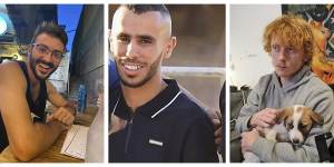 Hostages Alon Shamriz,Samer Al-Talalka and Yotam Haim were mistakenly shot by Israeli troops.
