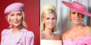 The Melbourne Cup best dressed:Out of the red and into the pink