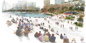 The government’s “vision” for Blackwattle Bay has gone on public exhibition. 
