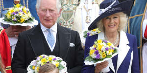 Palace sources say the meeting between Harry,his father Prince Charles and Camilla was friendly,although they have been estranged since the Oprah interview.