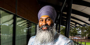 Amar Singh,founder of the charity Turbans 4 Australia,is among those to criticise the measures announced by Opposition Leader Angus Taylor.
