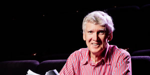 La Mama played a significant role in the careers of many writers,including David Williamson,pictured in 2020.