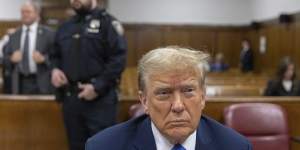 ‘Everybody is freezing in there!’ Trump,irate about hush money case,lashes trial