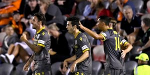 Bulls roar in second half to notch first interstate A-League win