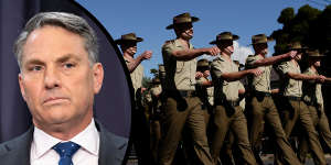 Defence Minister Richard Marles said Defence needs to address its recruitment problems.