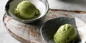 Adam Liaw's Green tea ice cream.