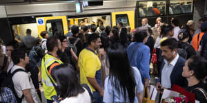 Population growth has put a strain on key infrastructure such as public transport.