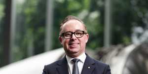 Qantas Airways CEO Alan Joyce.