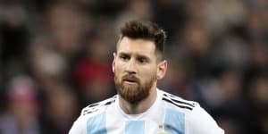 Messi carrying Argentina with'a revolver put to his head'