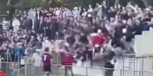 Railing collapse at Leichhardt Oval mars schoolboy rugby clash