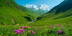The stunning Svaneti region offers sweep-you-off-your-feet beauty. 
