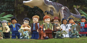 Ryan “Brickman” McNaught is behind the largest LEGO exhibition in Australian history,Jurassic World.