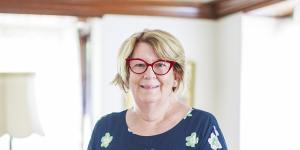 Linda O’Brien in her Camberwell home.