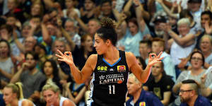 Make it rain:Kia Nurse returns to the Canberra Capitals